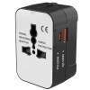 Adaptador de viaje multifunción comercio electrónico transfronterizo PD20W zócalo de conversión de carga rápida convertidor de enchufe universal multinacional Specification image